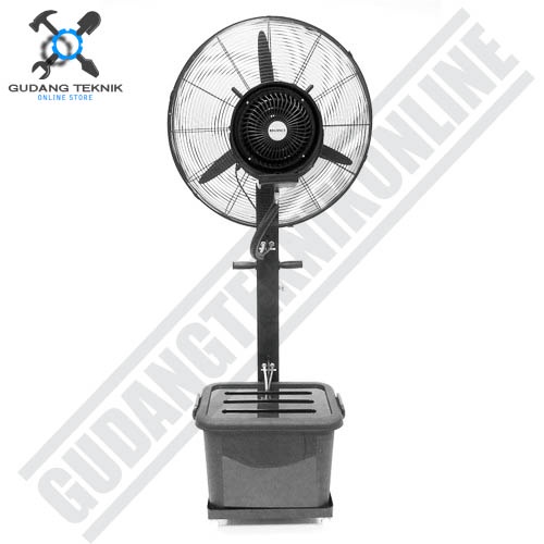 Water Mist Fan 30Inch Modern - Stand Kipas Angin Embun Modern 30 Inch