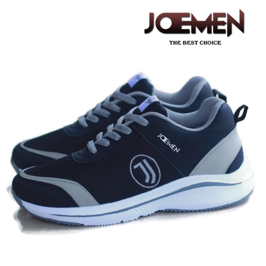 Sepatu Pria Casual Sneaker Sepatu Badminton Outdoor Import Running Pria Sport J58 100% Original