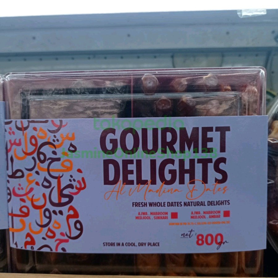 

KURMA GOURMET DELIGHTS AL MADINA DATE 800GR