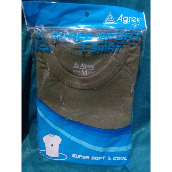 kaos agre, kaos agre lengan pendek banyak pilihan warna, size M/L/XL