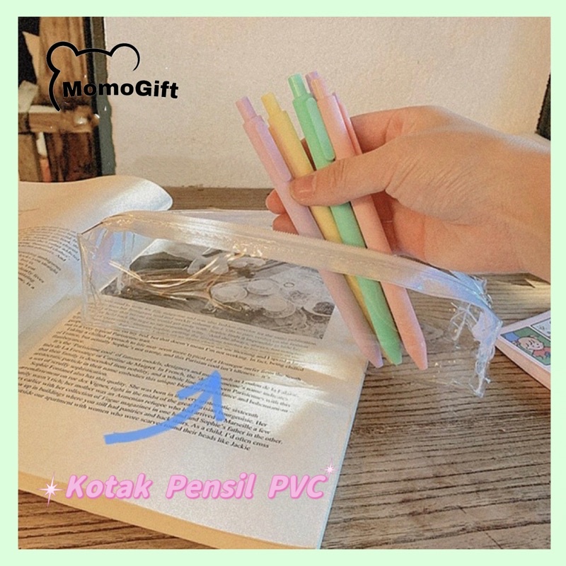 

Kotak Pensil MIni Transparan PVC Aesthetic KP10
