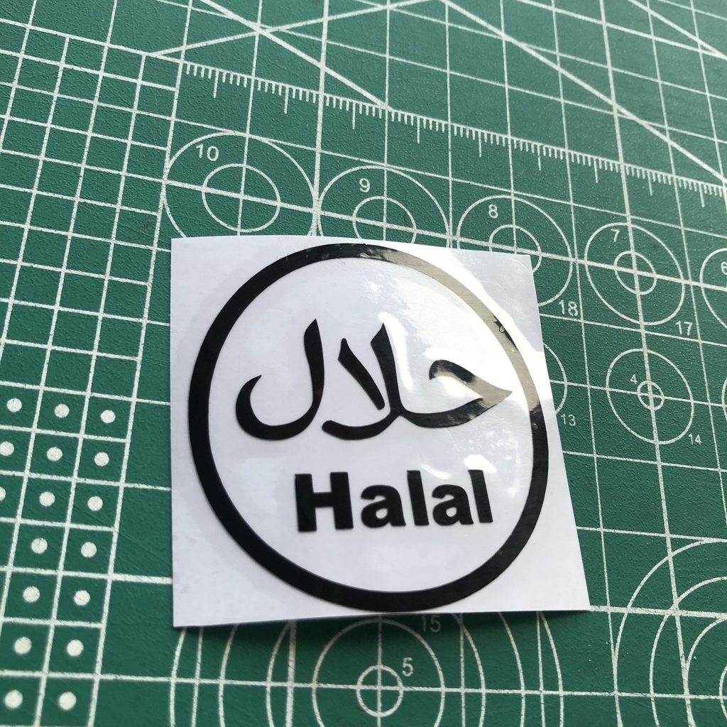 

cutting sticker vinyl halal