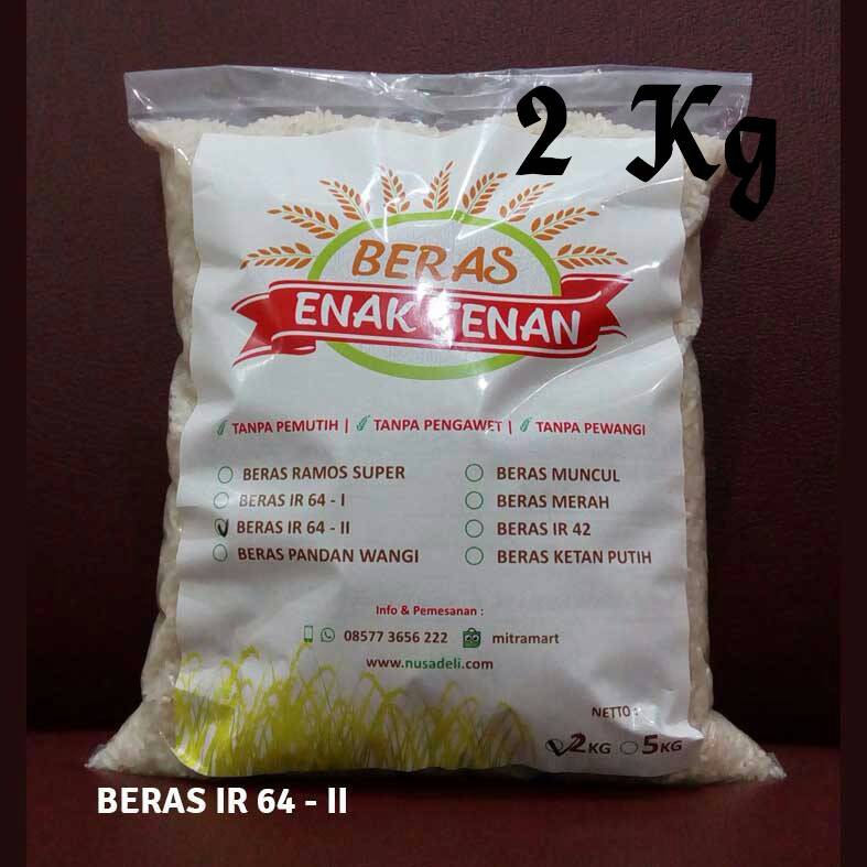 

Beras IR 64-II / Beras Setra Ramos II Cap Enak Tenan 2 Kg