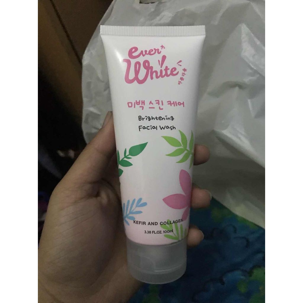 [COD] Everwhite Facial Cleanser | Formula Pencuci Muka Membersihkan dan Mencerahkan dalam 2 Minggu