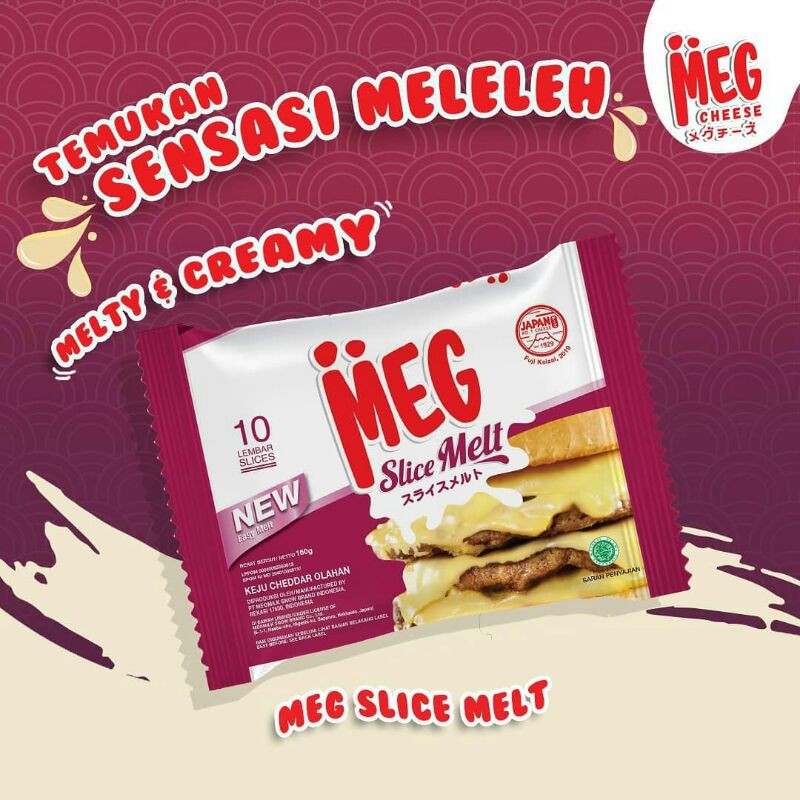 MEG Cheddar Slice Melt 20 slices