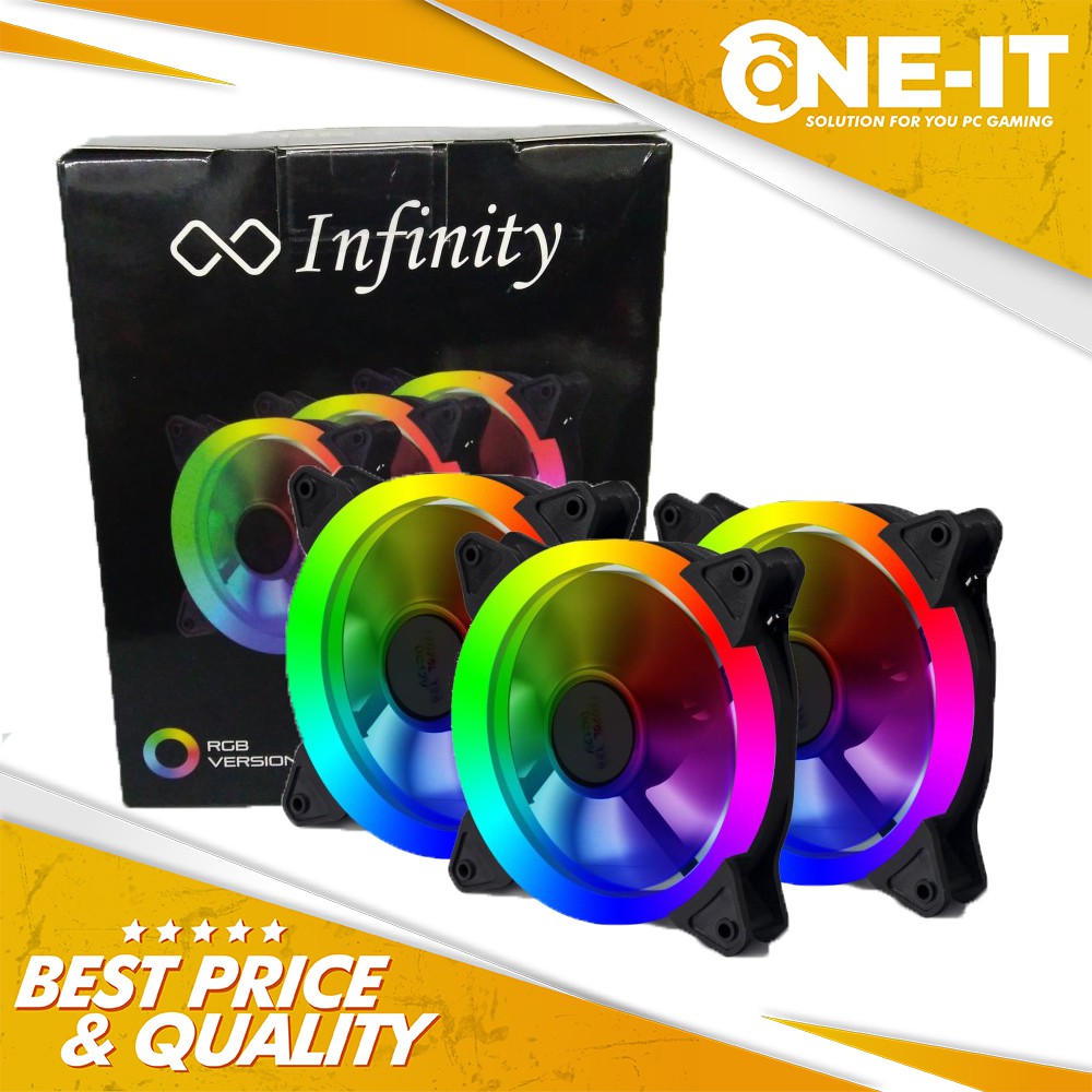 Kipas / FAN PC INFINITY RGB AUTO RING SET 3 Fan