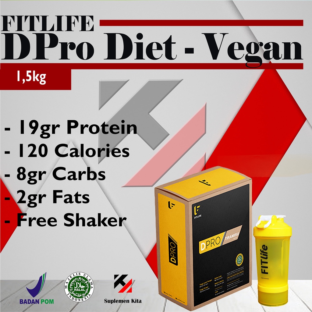 FITlife DPRO | DietPRO 3,3lb Natural Meal Replacement