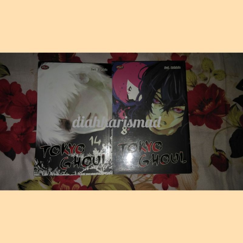 [PRELOVED] Komik Tokyo Ghoul (Sui Ishida) Vol. 8 & 14 // free sampul
