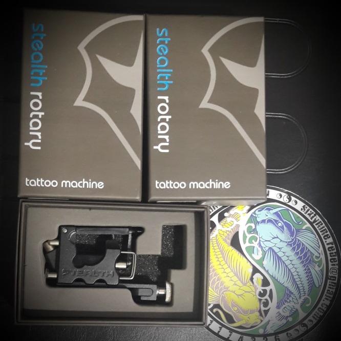 Tattoo Machine - Mesin Tato Rotary Ez Electric Stealth