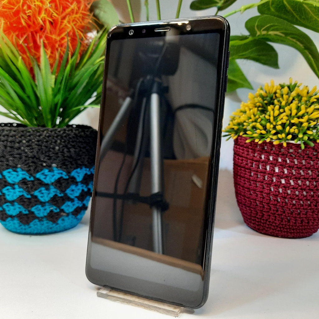 Samsung A7 2018 4/64GB Hitam  - Bekas Second Eks Grs Resmi-3