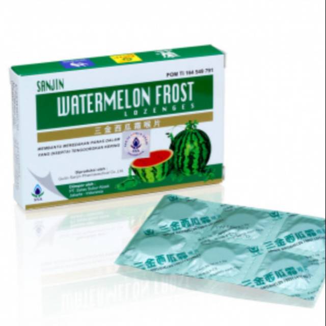 

Sanjin water melon frost (tablet hisap)