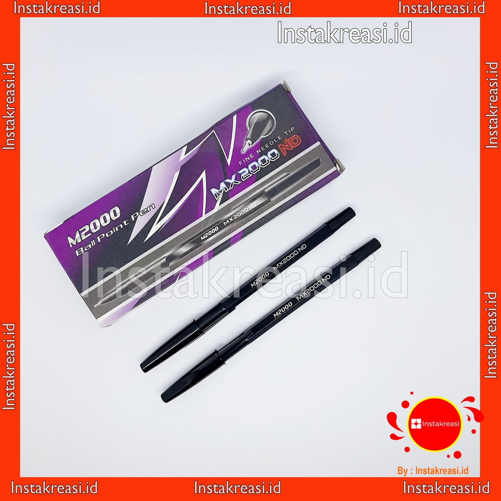 

Pulpen Hitam M2000 / MX2000ND Per Lusin