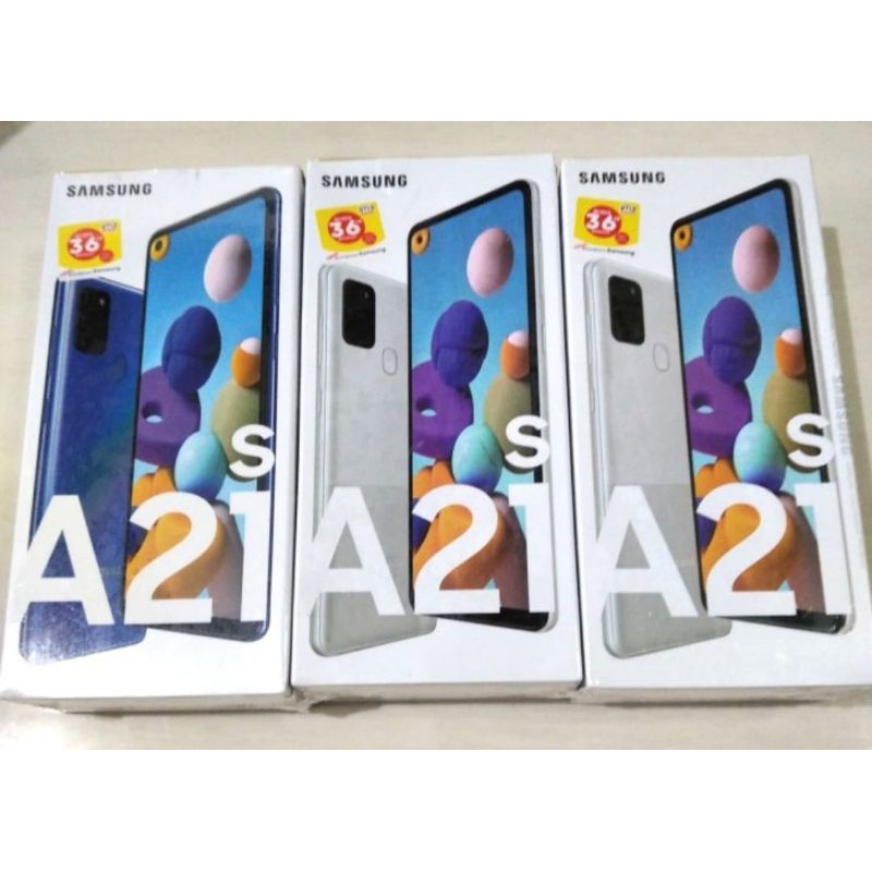 Samsung Galaxy A21s 6/128 Garansi Resmi New Segel Box