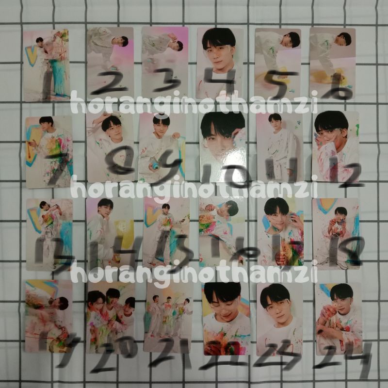 PC PHOTOCARD SEVENTEEN FACE THE SUN FTS CARAT VERSI JEONGHAN BOOKLET SHARING