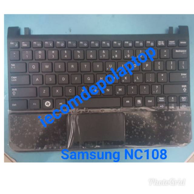 JUAL KEYBOARD LAPTOP SAMSUNG NC108 BLACK