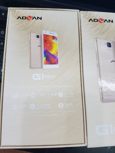 HANDPHONE ADVAN G1 PRO / RAM 3GB/ INTERNAL 32GB / 4G LTE