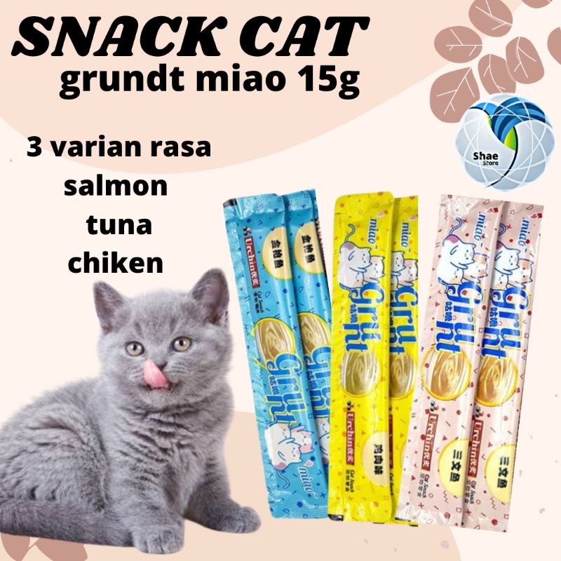 CEMILAN KUCING FOOT CAT CATAF MAKANAN KUCING 15GR