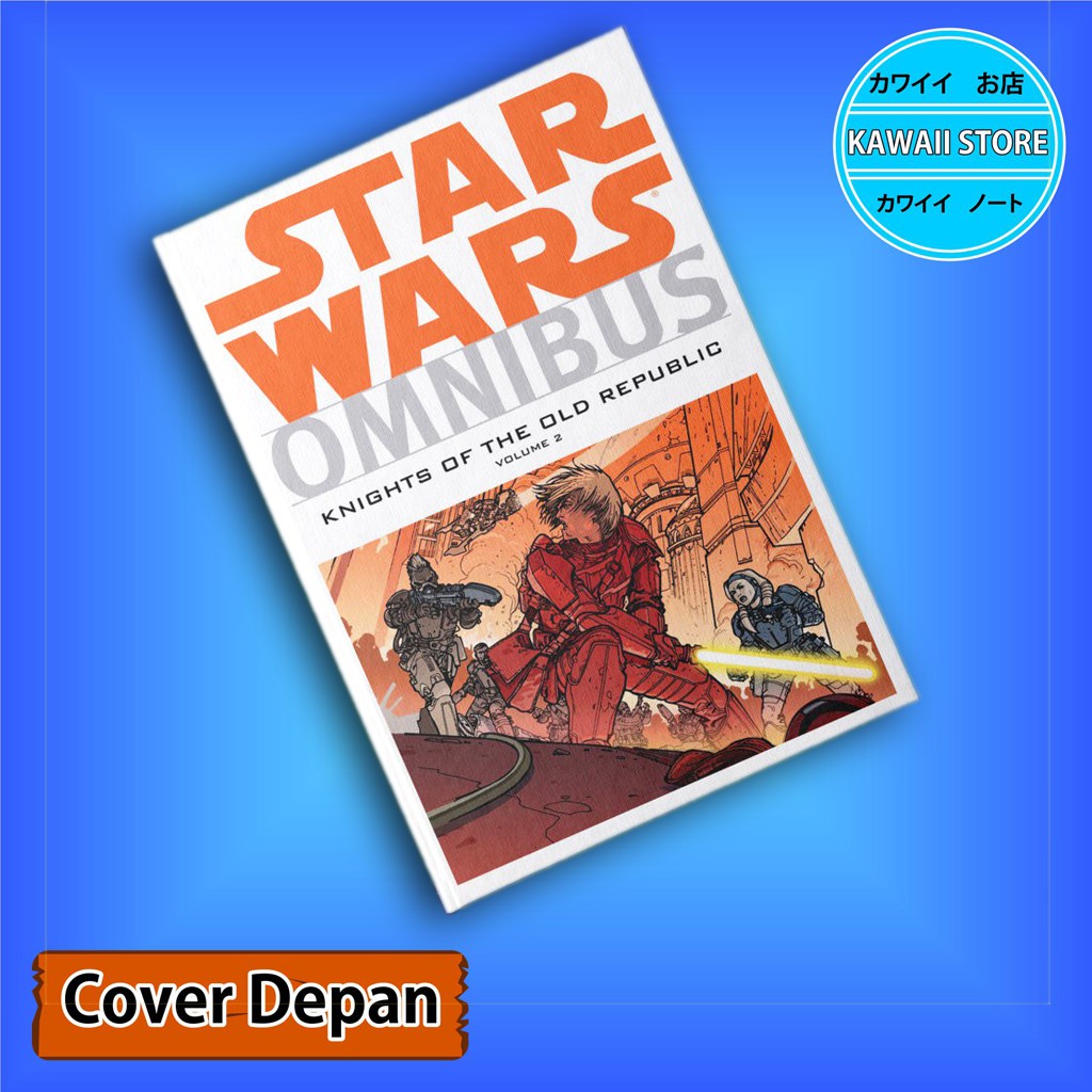 

Notebook / Pocket book Hard Cover Anime Star Wars OMNIBUS COVER 03 uk A5 & A6 / Notes Book