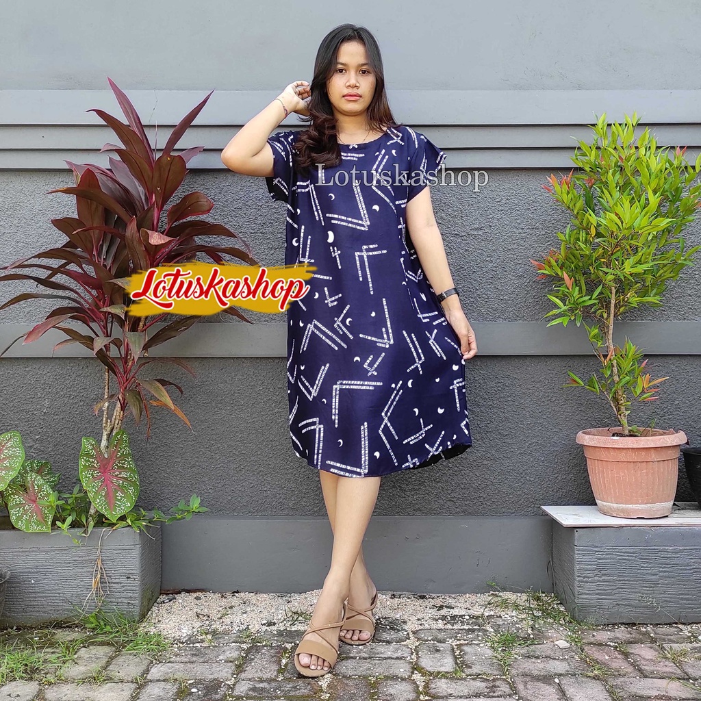Daster Bali Arnium-Frame Navy