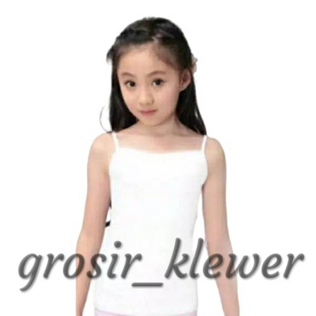 Grosiran kaos dalam anak perempuan usia SD ,SMP//singlet anak perempuan harga murah