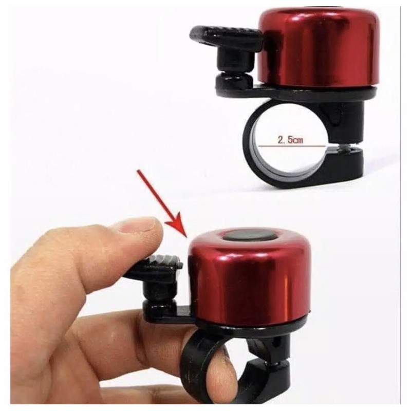 Bel sepeda tring Import nyaring ringing bell stang sepeda pencet suara kencang klakson sepeda grosir-7