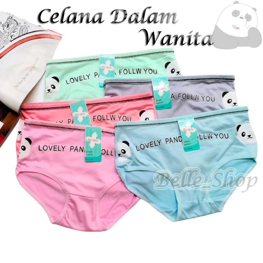 Celana Dalam Wanita WENROU Panda Import Cd Perenpuan Murah