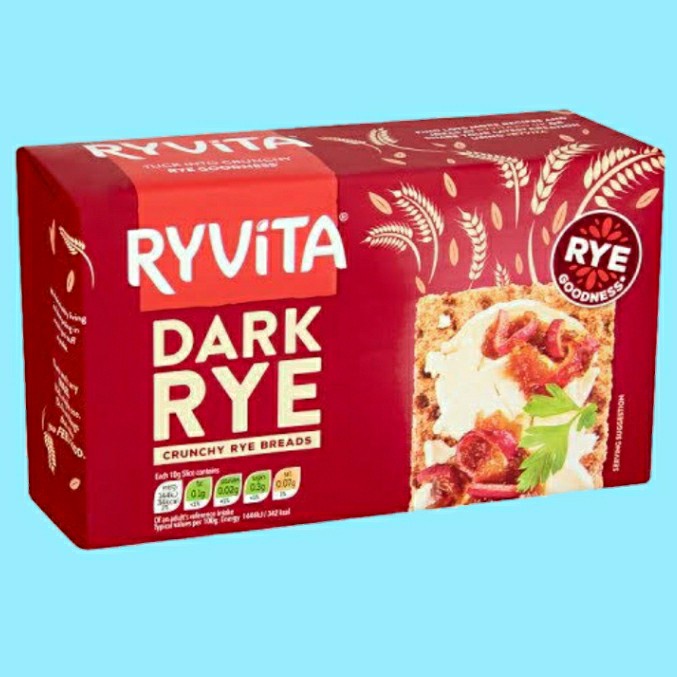

RYVITA DARK RYE 250GRAM | kue | cookies | snack | biscuit