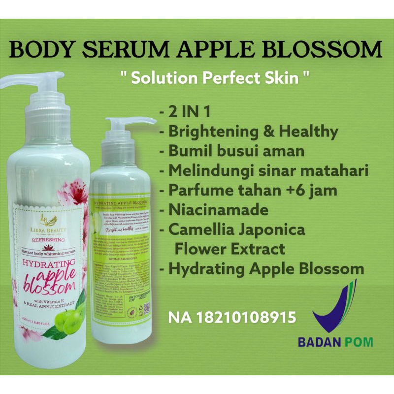 ready HB BODY SERUM APPLE BLOSSOM 250ML