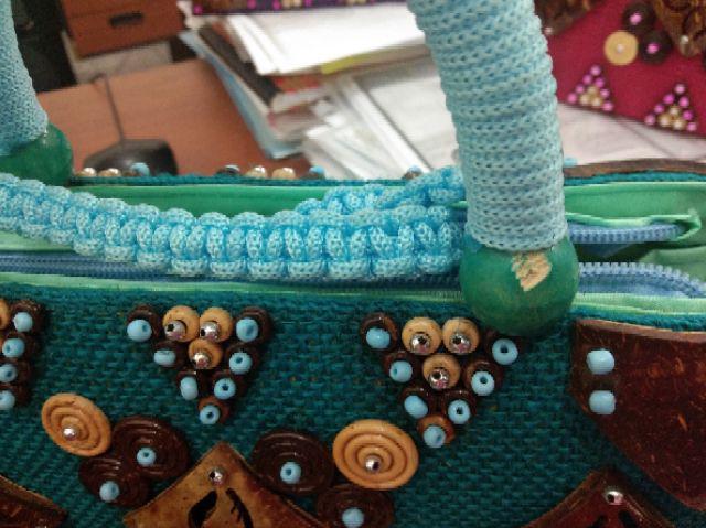 Tas Monte Bahan Batok Kelapa Dan Karung Goni