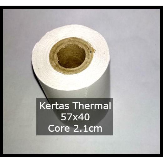 

TERMURAH KERTAS THERMAL 57 X 40 UNTUK PRINTER 58 STRUK KASIR !!!
