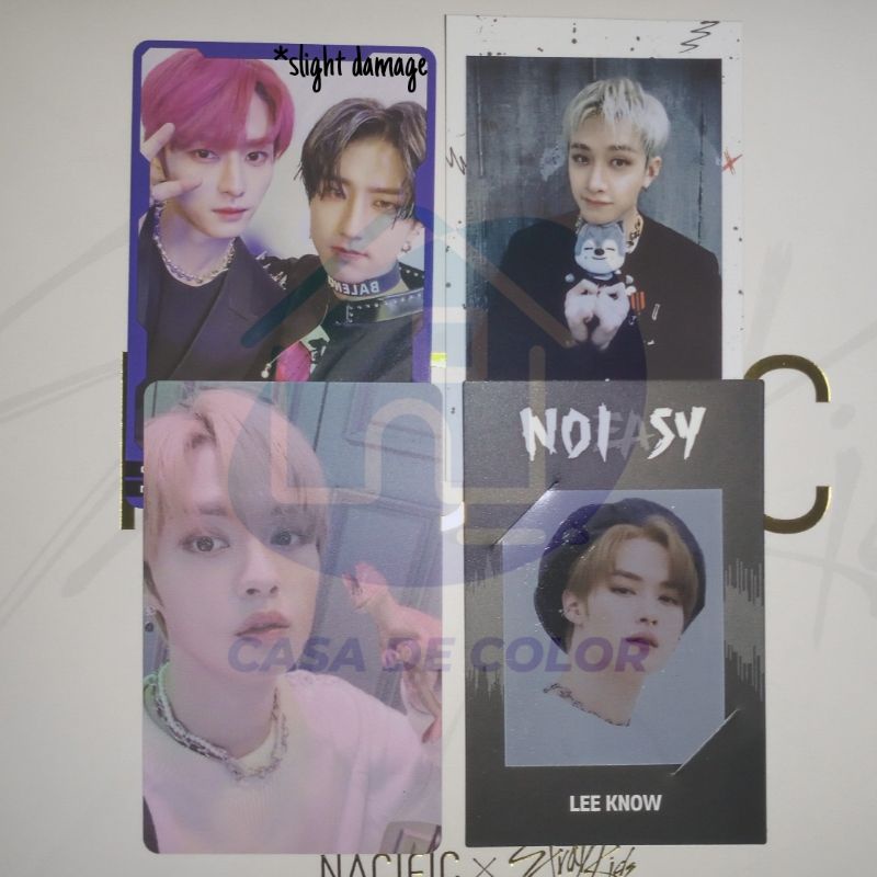 Lucky Draw Domino Lee Know | POB Pop Up Store Bangchan | TC Minsung | Trading Card Oddinary Lino Han