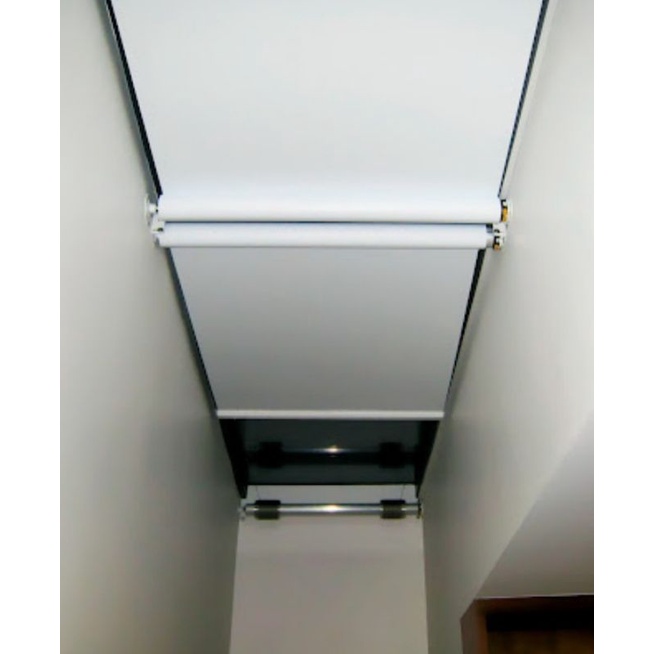 Skylight Blinds Motorized / Tirai Penutup Jendela Atas Langit Langit