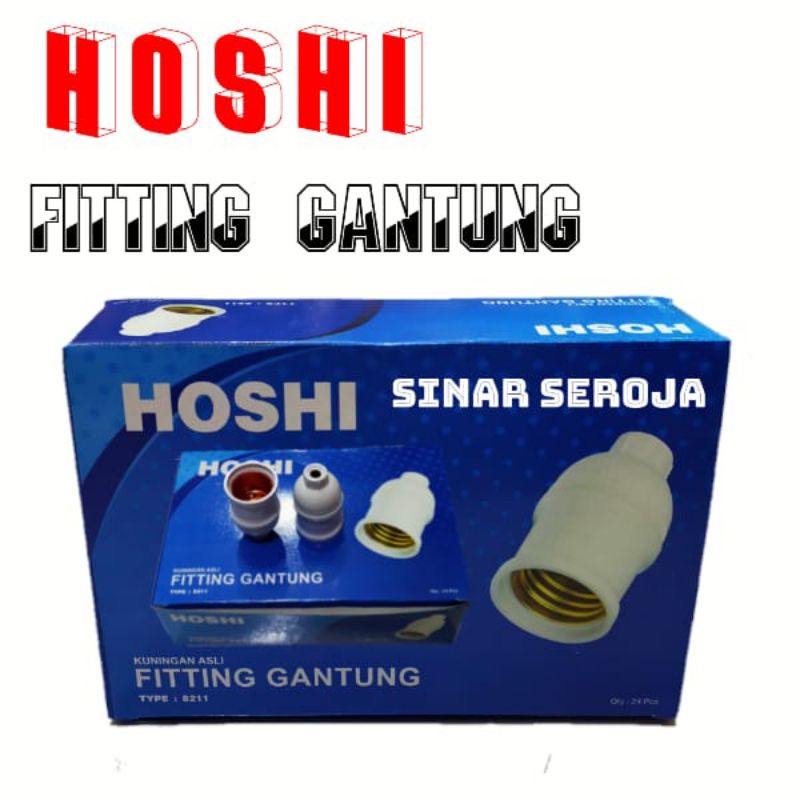 Fitting Gantung Pin Kuningan Merek HOSHI 8211 Murah