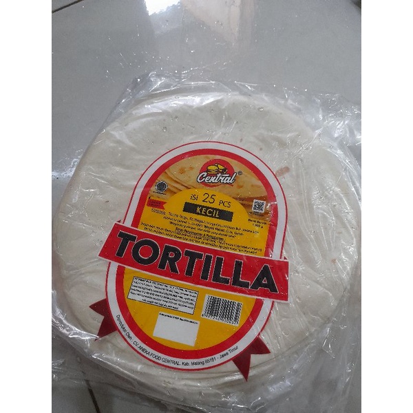 

kulit kebab tortilla kecil isi 25
