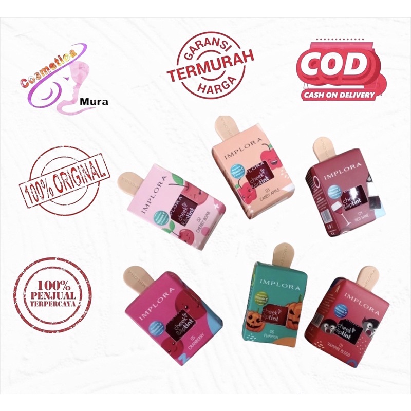 implora liptint original termurah - liptint implora original murah - lip tint implora