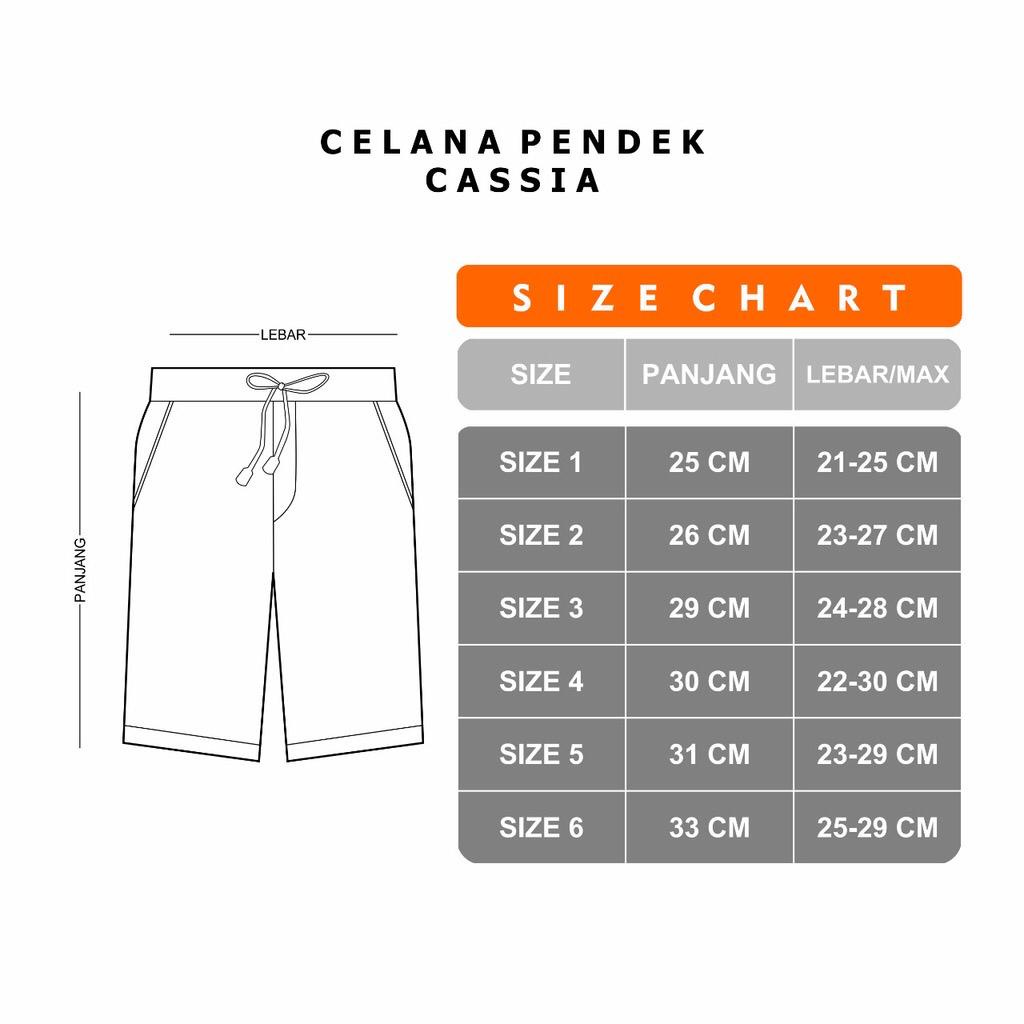 Celana Anak Laki-Laki Celana Pendek Chino CHINOS Pendek Cassia (1-8 Tahun) OVIKIDS