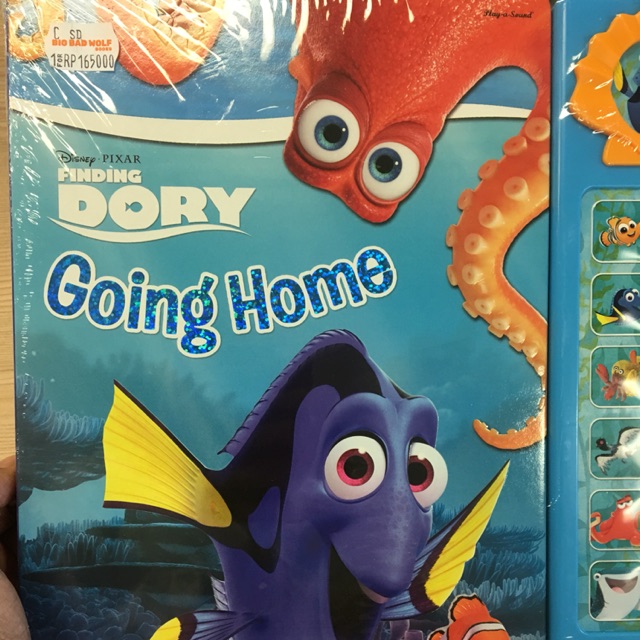 BBW sound book finding dory going home
