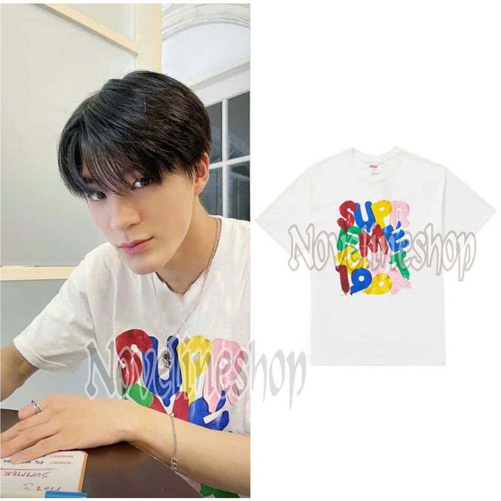[COD] TSHIRT TEE KAOS NCT JENO OUTFIT SUPEREM BALLOONS BAJU KOREAN STYLE KAOS KATUN COTTON COMBED NC