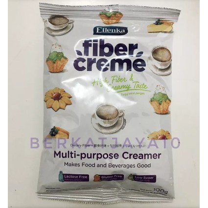 Fiber Cream Ellenka Sachet 100 Gram Krimer Pengganti Santan