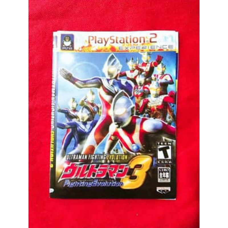 Kaset PS 2 Ultraman Fight 3