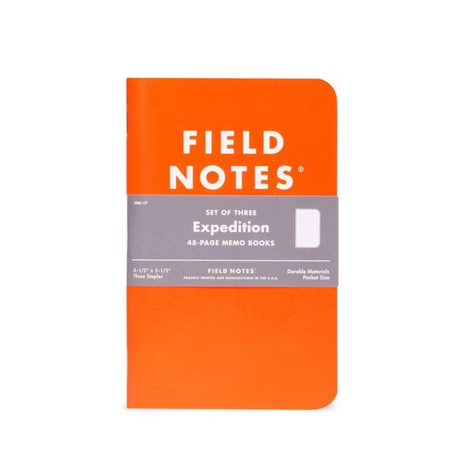 

Notebook Field Notes Expedition 3 Pack Dot Graph Paper Stationeries