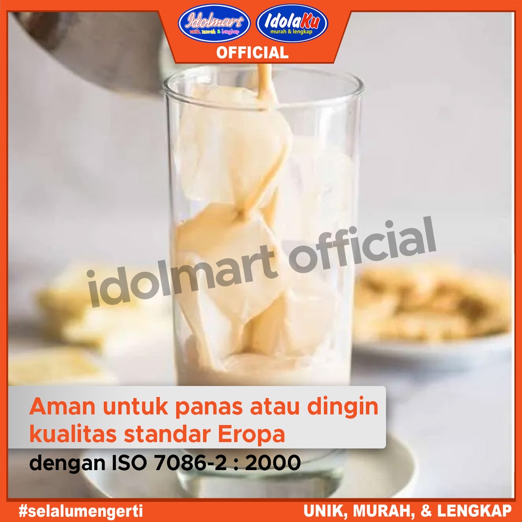 IDOLAKU Citinova Gelas Swiss Isi 6 PCS / Gelas Set Isi 6 / Gelas Kado/ Gelas Kaca Jus