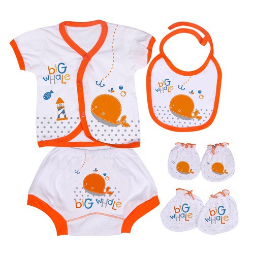 Kiddy Baju Set Bayi - Baby Set Gift Set- Pakaian Bayi Set- Setelan Newborn