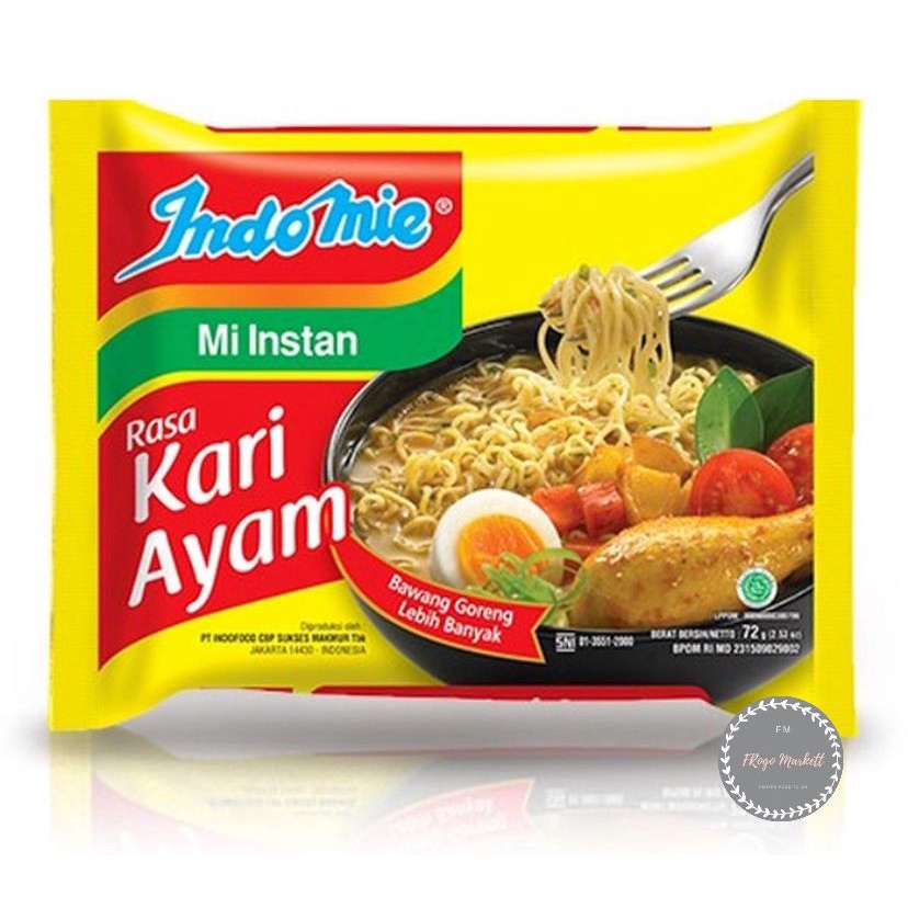 Mie Instant Mi Indomie All Varian 1pcs + Bubble