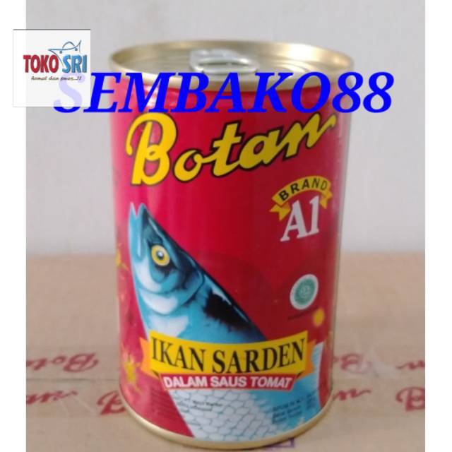 

BOTAN IKAN SARDEN DALAM SAUS TOMAT 425GR