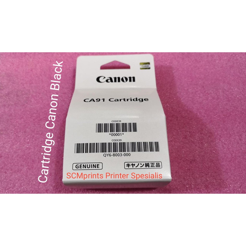 Jual Tinta Cartridge Original Black CA91 Canon G1000 G2000 G3000 G4000 G1010 G2010 G3010 G4010