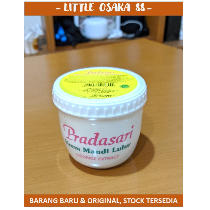 Pradasari Krem Mandi Lulur 250 gr