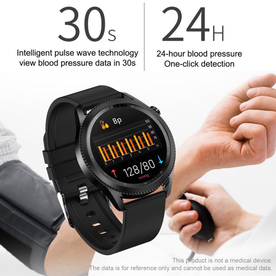 North EDGE E102 ECG Body Temperature Sensor Sport Watch Dustproof IP68 Jam Tangan .wps