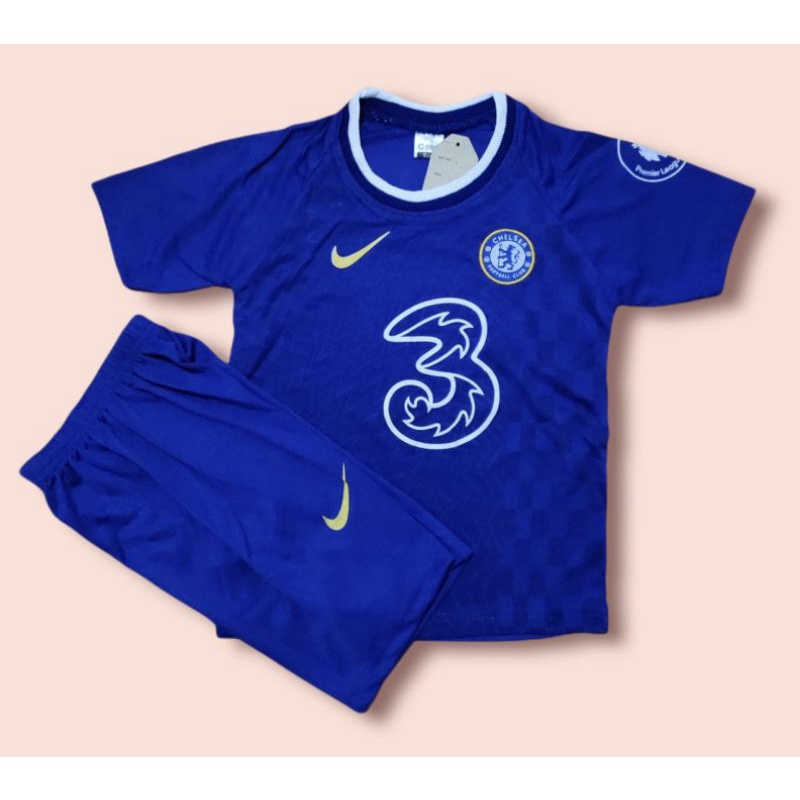 SETELAN BAJU BOLA ANAK ANAK CHELSI // JERSEY BOLA ANAK // KAOS BOLA ANAK ANAK (COD)