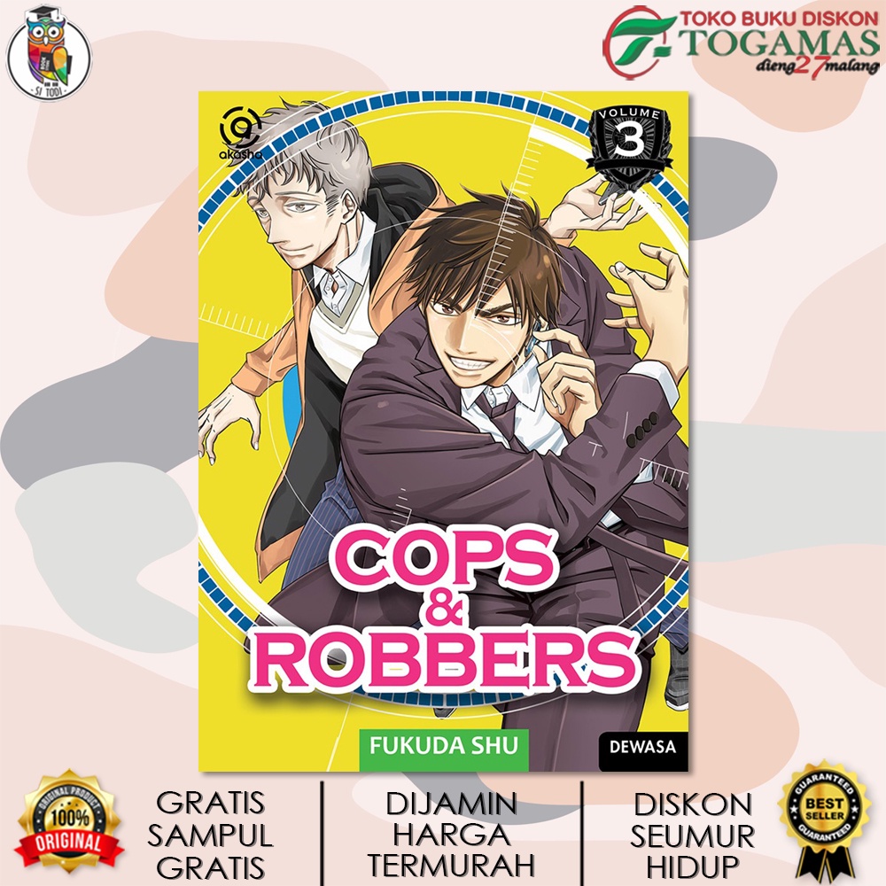 SERI KOMIK AKASHA : COPS &amp; ROBBERS KARYA SHU FUKUDA